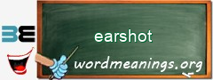 WordMeaning blackboard for earshot